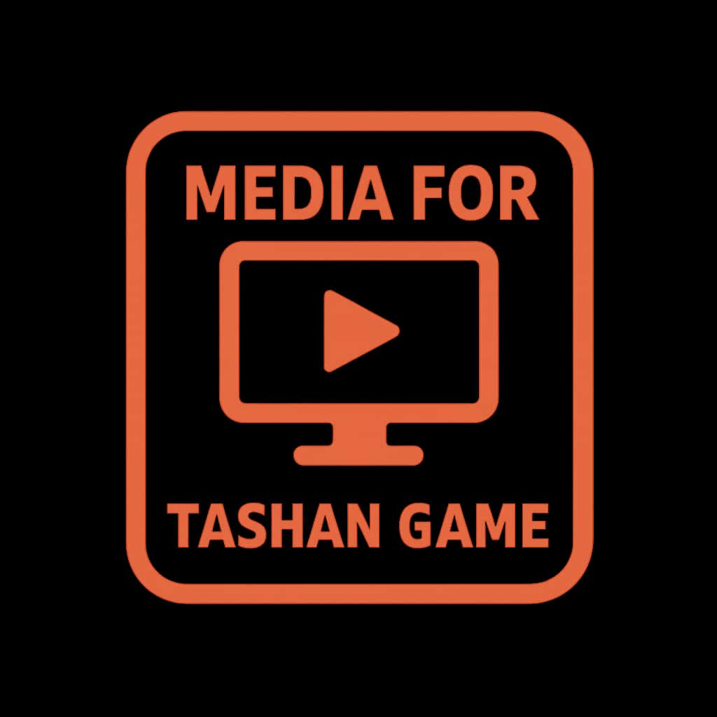 An icon representing Media for Tashan Game, serving as a guide for users.