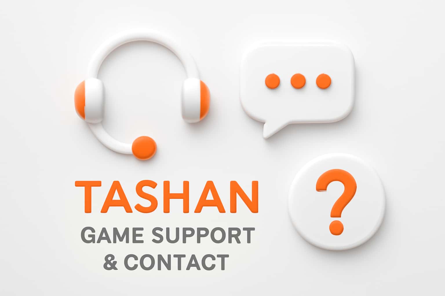 Tashan Game Support & Contact Interface